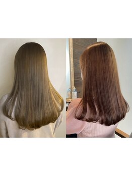 2ステップ～6ステップの極上トリートメントをご用意♪毛髪内部に栄養を与えて、圧倒的な美髪にしたい方へ♪