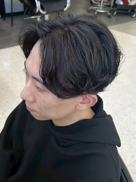 グッドタイムエフティフィフス 横浜西口(GoodTimes ft.fifth) 横浜ニュアンスパーマ毛流れセンターパートフェザーパーマ40代