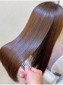 髪質改善ストレート