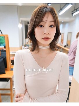 サンドエス 銀座(sand S) ナチュラルベージュミディアムボブ