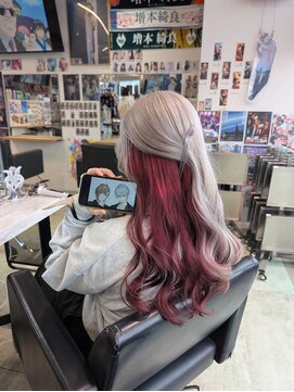 トーキョー オタクヘアー(TOKYO OTAKU HAIR) 推しカラー/ブリーチカラー/デザインカラー/ホワイトカラー