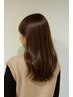 カット＋リタッチ髪質改善カラー　￥11000