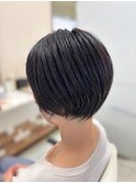 ツーセクション×ショートボブ