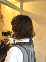 アンドザピープル(and the people)&nbsp;wavy perm