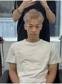 MEN’S HAIR/ブルーブラック/フェザーパーマ/渋谷
