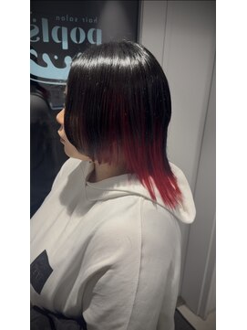 ポプルス(popls) ウルフカット/中性ウルフ/ショートウルフ/デザインウルフ