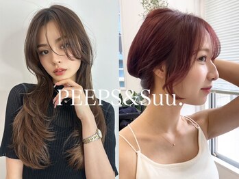 ピープスアンドスー 表参道 渋谷(Peeps&Suu.)の写真/小顔魅せを叶える補正テクニック＆ハイセンスな似合わせ技術★前髪カット/顔周りカット/後れ毛カット♪