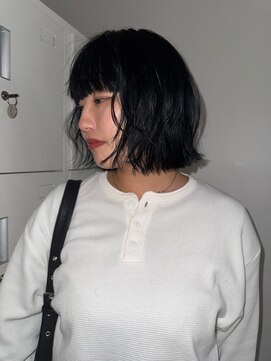 ゾーイダイミョウ(ZOEY daimyo) BOB layer / ほんのりblue