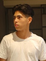 ボコカ(bococa)&nbsp;[kantamal]メンズセンターパートテーパーフェード