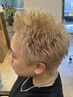 【倉持限定】スパイキーショート+ハイトーン￥15000+次回メンテナンス　守谷