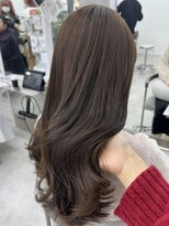 ビューブルー 亀戸錦糸町(VIEW BLUE)&nbsp;◎小顔前髪オリーブグレージュくびれロング