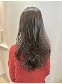 レイヤーカット×シアベージュ