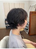 ショート×ニュアンスパーマ　20代/30代