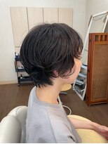 バルス(BLS) ショート×ニュアンスパーマ 20代/30代
