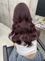 エゴル ナゴヤサカエ(ENGOL NAGOYA SAKAE)&nbsp;【手島カミラ】ブリーチなしでもできるピンクカラー