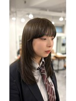 シアン 橋本店(Shian)&nbsp;顔周りレイヤー×オリーブベージュ