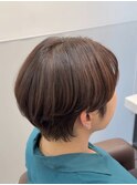 40代の白髪悩み解決◎人気ぼかしショート