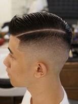 ザチョップショップ キチジョウジ(THE CHOP SHOP KICHIJOJI)&nbsp;サイドパートスキンフェードカットシェービング吉祥寺理容室