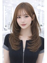 コア 梅田(Core)&nbsp;ワンホンレイヤーxダークブルーx髪質改善