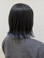 ケンジ 平塚 アネッタ(KENJE annetta)&nbsp;裾カラー　アッシュ