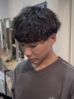 アンジェ(ange)&nbsp;シャドウパーマ_植松優月
