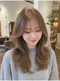 艶髪ロングレイヤー顔周りレイヤー小顔カット髪質改善ロング