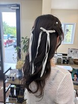 リミットヘアー 大在店(Remit hair)&nbsp;〈山本style〉ハーフアップヘアアレンジ