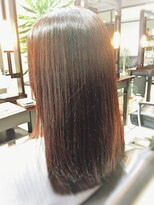 キャン 温品店(CAN)&nbsp;【ＣＡＮ】潤い＆艶重視のリタッチ縮毛矯正