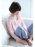 簡単にセットできるショートヘア♪【FORTE 銀座】