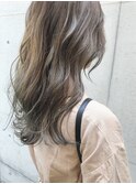 ニュアンスハイライト☆アッシュベージュ♪［立川/立川南］