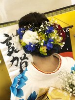 ヘアーブティック にし　NISHI&nbsp;成人式　アップスタイル