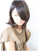【アキ☆モードでクールで可愛い艶やかミディアムデザイン】