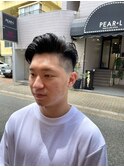 刈り上げビジネスマンスタイル!+ハイライト