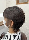 マッシュウルフ+イヤリングカラー