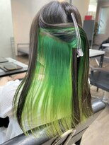 ヴィフ 大船(VIF)&nbsp;ネオンライムグラデーションインナーカラー(大船/大船駅)