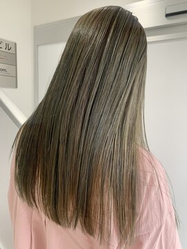 ルーム(Loom.) 切りっぱなし　オリーブカラー