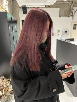 ヨーク(YOKE) 【YOKE】大人かわいいケアブリーチ暖色カラー