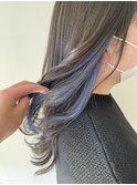 インナー×ブルー