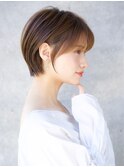 前髪あり大人ショート20代30代40代【AIN.表参道】川原大地