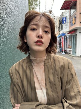 エイチバイシオミエイチ 神戸三宮(H by shiomi H) ヨシンモリ風ボブ