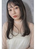 姫カット/ロングストレート/20代30代40代