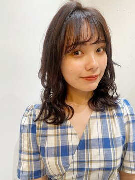 シルベット(Silvet) 20代 30代 40代 ミディアム ナチュラルカール レイヤーカット