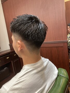 ブロートーキョー(BroTokyo) MEN'Sツーブロックミドルフェードジェットモヒカン