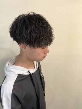 ベッロ(Bello) 波巻き×アッシュグレーメッシュ