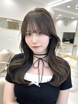 マウル 栄(MAEUL) くびれ韓国ヘア　オリーブグレージュ