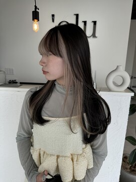 オル('olu) インナーホワイトミルクティー