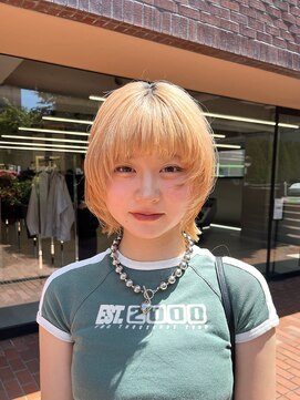 ノラ ヘアーサロン(NORA HAIR SALON) ハイトーン×レイヤーボブ
