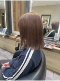 ほんのりピンクなミルクティーベージュ