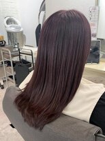 ヘア ジュレ ドゥ(hair jurer deux)&nbsp;【ヘアジュレドゥ 安江】ピンクバイオレット