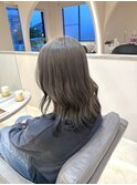 アイスティーグレージュ×エンドカラーで涼しくお洒落に!